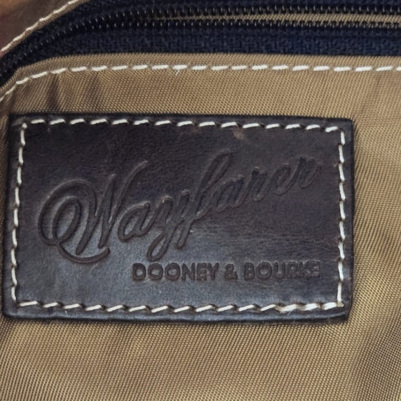 Dooney & Bourke Copper Wayfarer Drawstring Bucket Bag - Picture 6 of 8